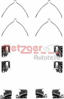 Metzger 109-1269 - Accessory Kit for disc brake Pads autospares.lv