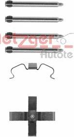 Metzger 109-1266 - Accessory Kit for disc brake Pads autospares.lv