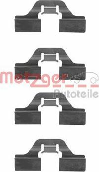 Metzger 109-1211 - Accessory Kit for disc brake Pads autospares.lv