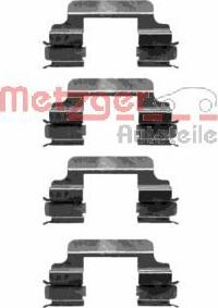 Metzger 109-1231 - Accessory Kit for disc brake Pads autospares.lv