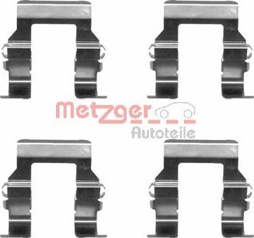 Metzger 109-1279 - Accessory Kit for disc brake Pads autospares.lv