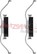 Metzger 109-1747 - Accessory Kit for disc brake Pads autospares.lv