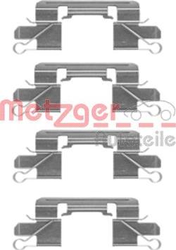 Metzger 109-1769 - Accessory Kit for disc brake Pads autospares.lv