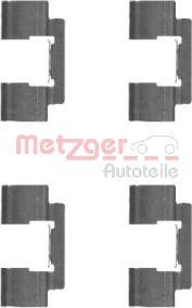 Metzger 109-1732 - Accessory Kit for disc brake Pads autospares.lv