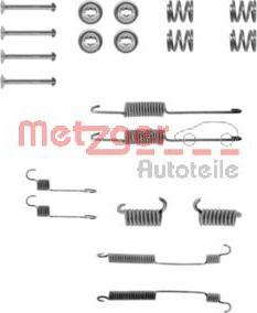 Metzger 105-0599 - Accessory Kit, brake shoes autospares.lv