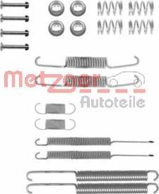 Metzger 105-0598 - Accessory Kit, brake shoes autospares.lv