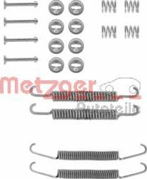 Metzger 105-0548 - Accessory Kit, brake shoes autospares.lv