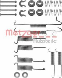 Metzger 105-0571 - Accessory Kit, brake shoes autospares.lv
