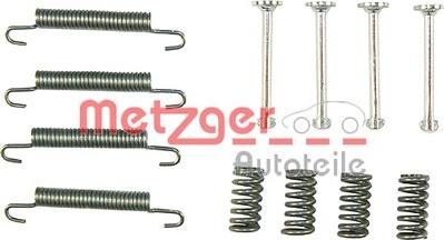 Metzger 105-0667 - Accessory Kit, parking brake shoes autospares.lv