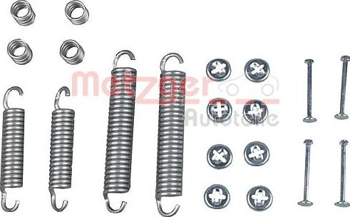 Metzger 105-0601 - Accessory Kit, brake shoes autospares.lv