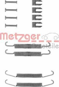 Metzger 105-0610 - Accessory Kit, brake shoes autospares.lv