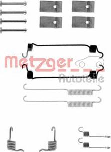 Metzger 105-0677 - Accessory Kit, brake shoes autospares.lv