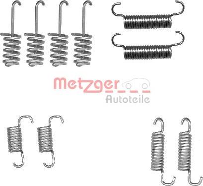 Metzger 105-0004 - Accessory Kit, parking brake shoes autospares.lv