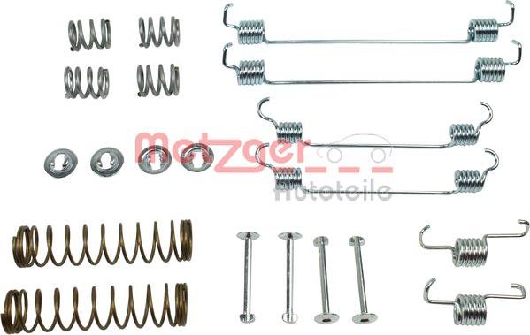 Metzger 105-0835 - Accessory Kit, brake shoes autospares.lv