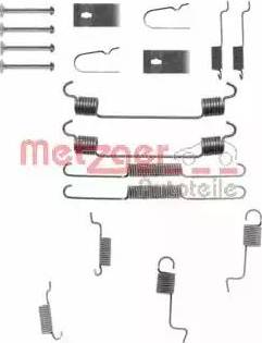 Metzger 105-0742 - Accessory Kit, brake shoes autospares.lv