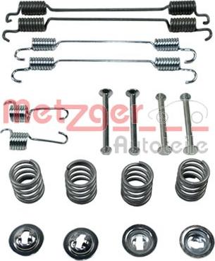 Metzger 105-0750 - Accessory Kit, brake shoes autospares.lv