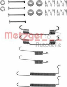 Metzger 105-0710 - Accessory Kit, brake shoes autospares.lv