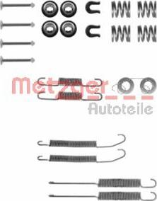 Metzger 105-0718 - Accessory Kit, brake shoes autospares.lv