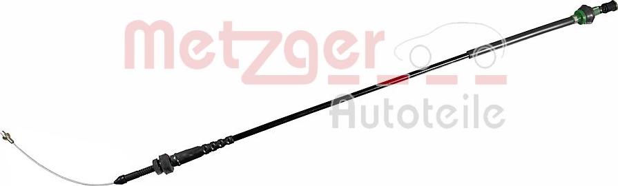 Metzger 10.0862 - Accelerator Cable autospares.lv