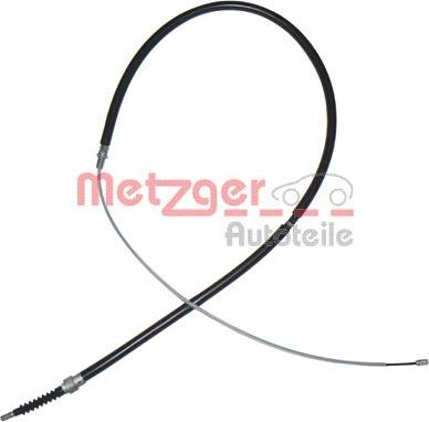 Metzger 10.7504 - Cable, parking brake autospares.lv