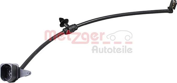 Metzger 1190302 - Warning Contact, brake pad wear autospares.lv