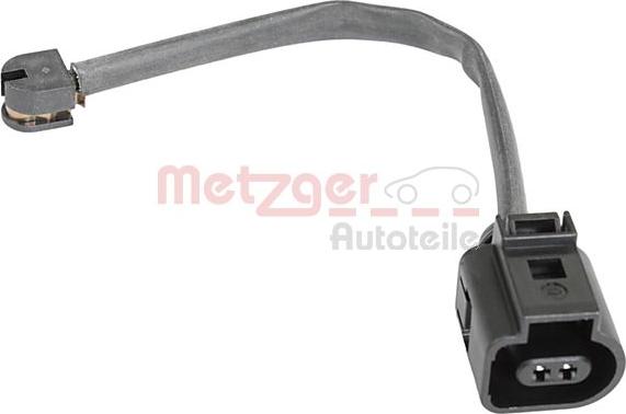 Metzger 1190334 - Warning Contact, brake pad wear autospares.lv