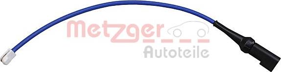 Metzger 1190287 - Warning Contact, brake pad wear autospares.lv