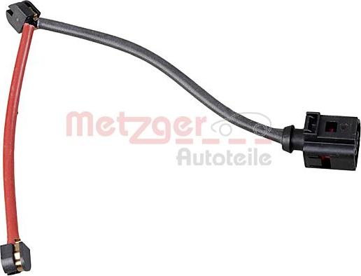 Metzger 1190273 - Warning Contact, brake pad wear autospares.lv