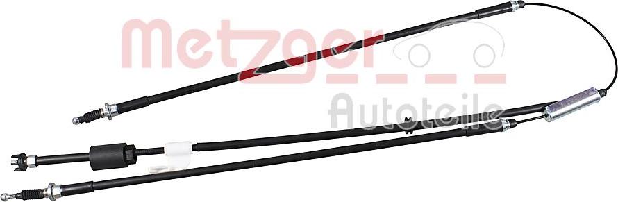Metzger 11.5842 - Cable, parking brake autospares.lv