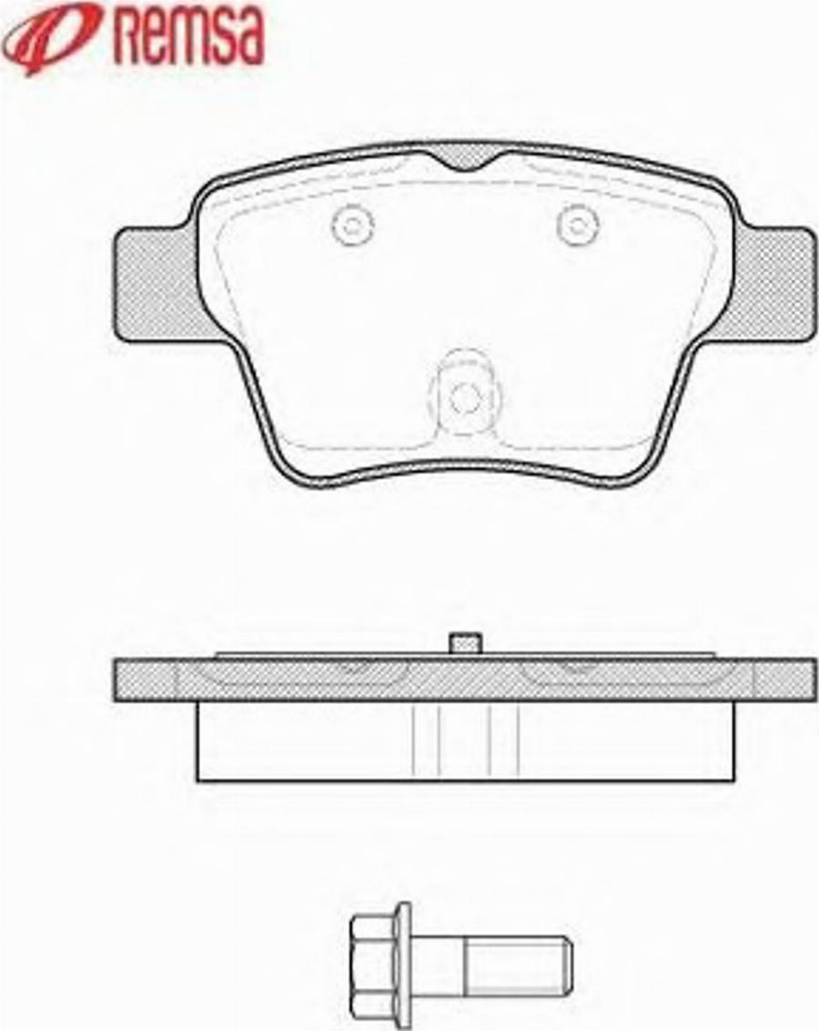 Metzger 113800 - Brake Pad Set, disc brake autospares.lv