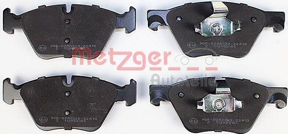 Metzger 1170684 - Brake Pad Set, disc brake autospares.lv