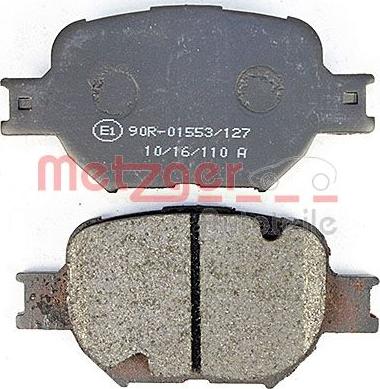 Metzger 1170823 - Brake Pad Set, disc brake autospares.lv