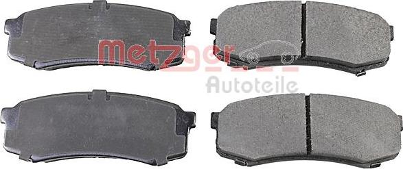 Metzger 1170871 - Brake Pad Set, disc brake autospares.lv