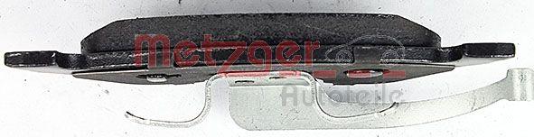 Metzger 1170355 - Brake Pad Set, disc brake autospares.lv