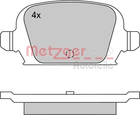 Remy RAP1642 - Brake Pad Set, disc brake autospares.lv