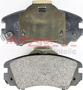 Metzger 1170379 - Brake Pad Set, disc brake autospares.lv