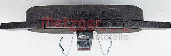 Metzger 1170211 - Brake Pad Set, disc brake autospares.lv