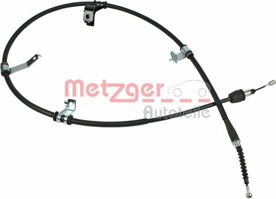 Metzger 17.2582 - Cable, parking brake autospares.lv