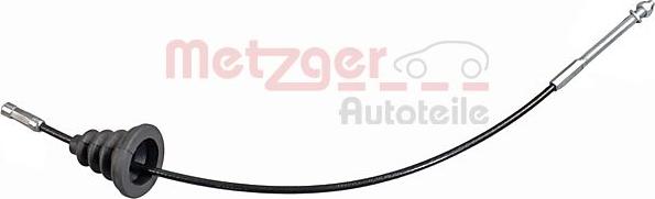 Metzger 1.OP027 - Cable, parking brake autospares.lv