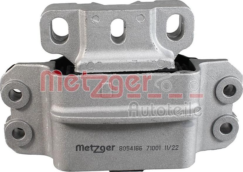 Metzger 8054186 - Mounting, manual transmission autospares.lv