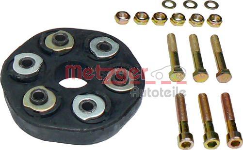 Metzger 8070458 - Flexible disc, propshaft joint autospares.lv