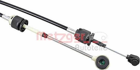 Metzger 3150240 - Cable, tip, manual transmission autospares.lv