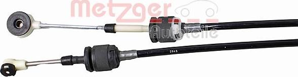 Metzger 3150282 - Cable, tip, manual transmission autospares.lv