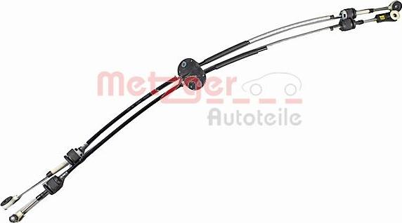 Metzger 3150282 - Cable, tip, manual transmission autospares.lv