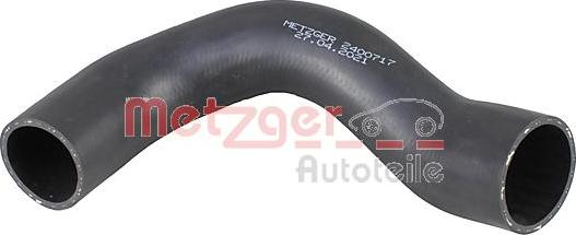 Metzger 2400717 - Charger Intake Air Hose autospares.lv