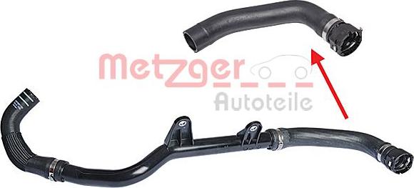 Metzger 2420316 - Radiator Hose autospares.lv