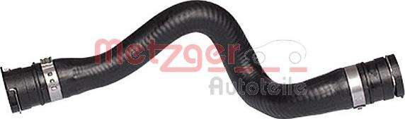 Metzger 2420222 - Radiator Hose autospares.lv