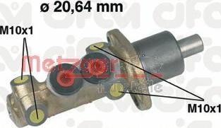 Metzger 202-059 - Brake Master Cylinder autospares.lv