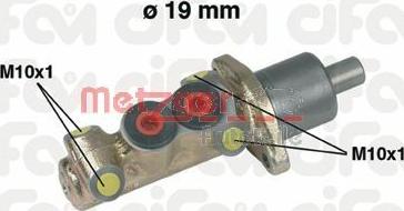 Metzger 202-061 - Brake Master Cylinder autospares.lv