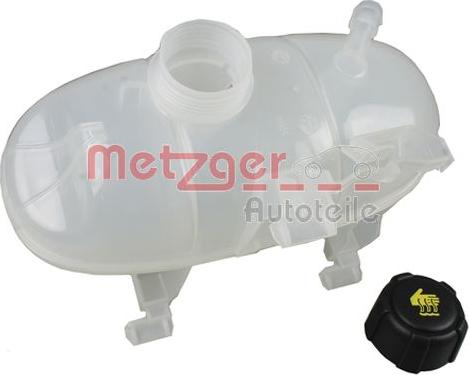 Metzger 2140097 - Expansion Tank, coolant autospares.lv